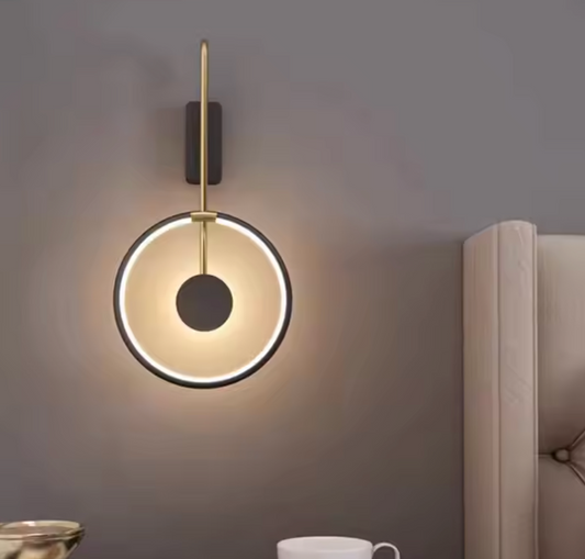 Moderneswohnen Dekorative Wandlampe Rund | Ästhetisch